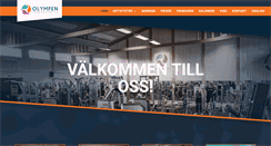 Desktop Screenshot of olympentraningscenter.se