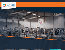 Tablet Screenshot of olympentraningscenter.se